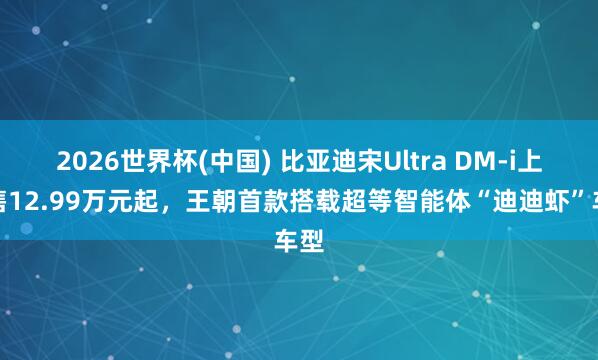 2026世界杯(中国) 比亚迪宋Ultra DM-i上市售12.99万元起，王朝首款搭载超等智能体“迪迪虾”车型
